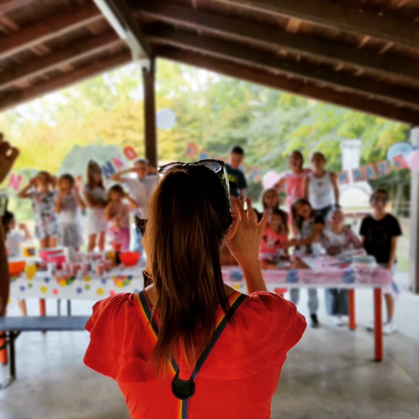 L'animatrice Bimbi & party